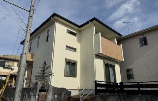 ‐　外壁塗装・屋根塗装工事・ベランダ防水工事　Ｔ様邸サムネイル