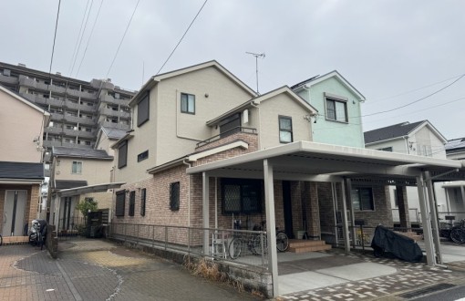 外壁塗装施工後_KFスーパーSi