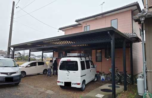外壁塗装施工前_サイデイングボード
