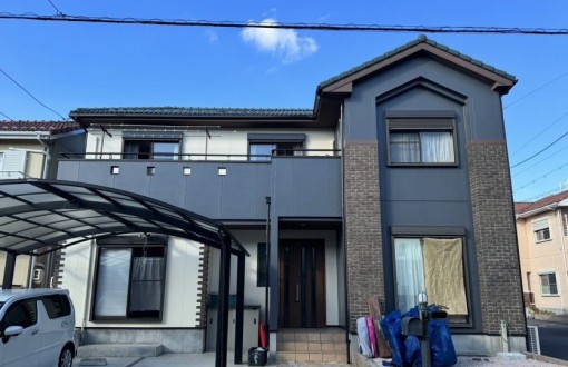 外壁塗装施工後RHピュアフレックス４F