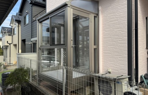 ［瀬戸市］サンルーム新設工事　Ｔ様邸サムネイル