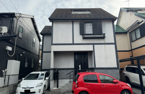 外壁塗装施工前サイディングボード