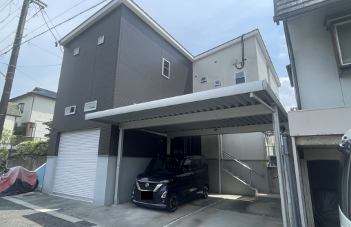 外壁塗装施工前サイディングボード