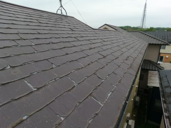 パミール屋根が葺かれているお宅で屋根の調査サムネイル