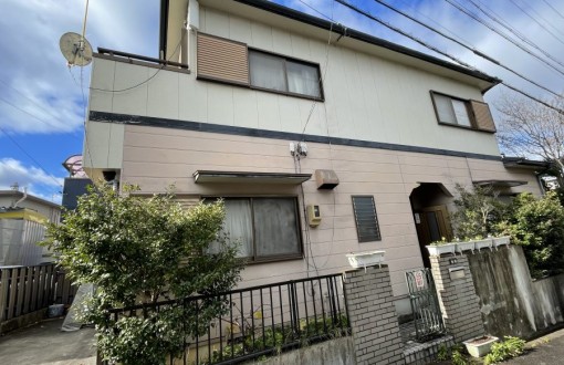 外壁塗装施工前サイディングボード