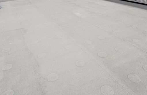 屋上防水施工前シート防水