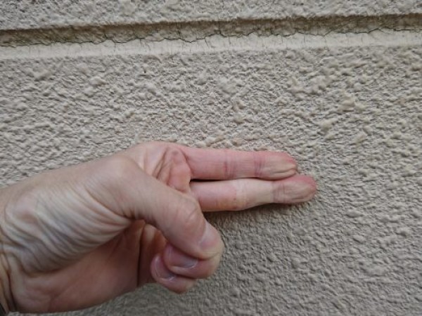 シーリングが劣化しているお宅で建物調査サムネイル