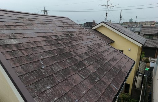 屋根カバー工法施工前