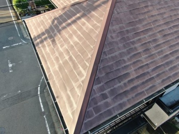 セラミック塗装をされているお宅で再塗装のお見積り調査サムネイル