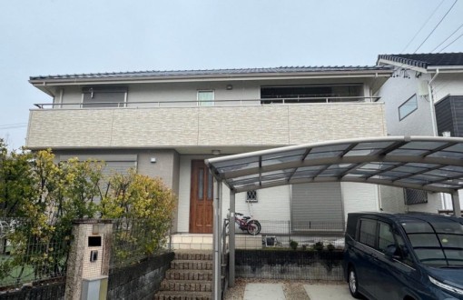 外壁塗装施工前サイディングボード