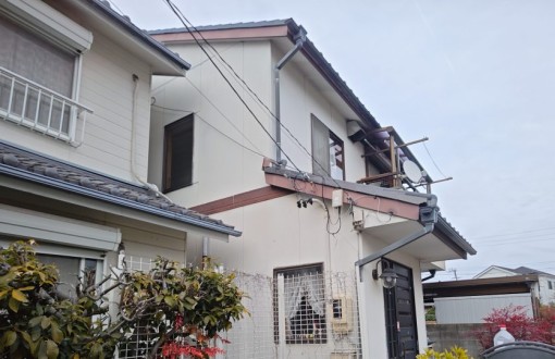 外壁塗装施工前サイディングボード