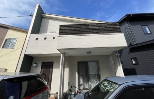 外壁塗装施工前‗サイディングボード/ガルバリウム