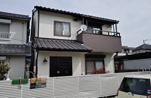 外壁塗装施工後ナノコンポジットW