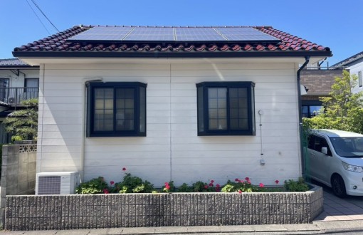 外壁塗装施行前_サイディングボード