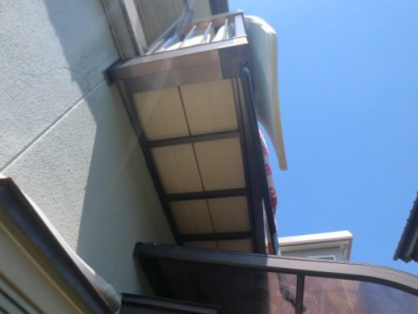 みよし市の外壁塗装：トタンとモルタル壁の再塗装見積もりサムネイル