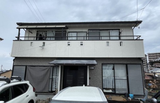 外壁塗装施工前_サイディングボード