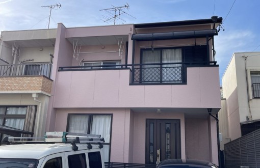 外壁塗装施工後_エスケープレミアムシリコン