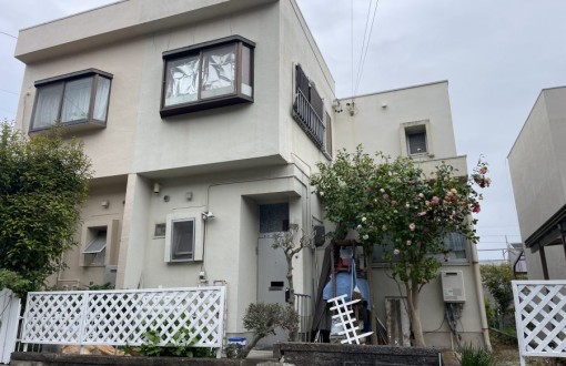 外壁塗装施工前_PCプレチャストコンクリート