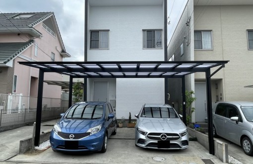 外壁塗装施工後_RHピュアフレックス無機