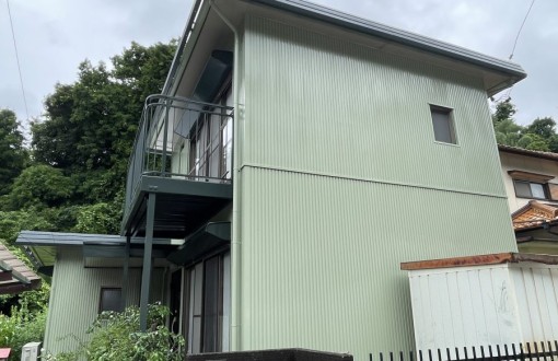 外壁塗装施工後RHピュアフレックス無機