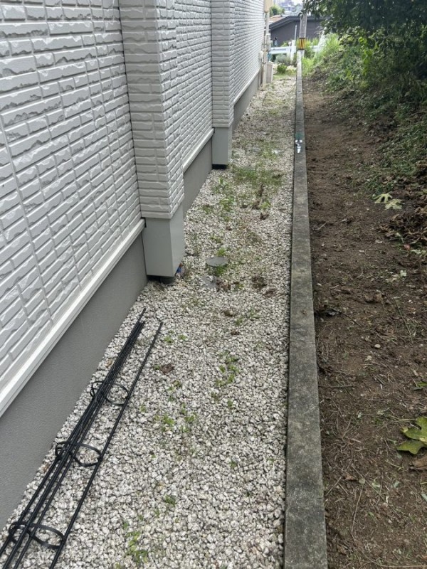 【長久手市】外構工事 犬走りのコンクリート仕上げで快適な住環境を実現サムネイル