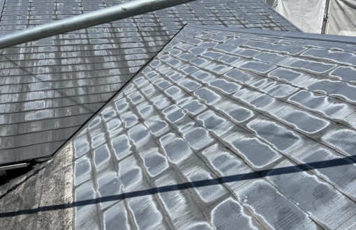 屋根塗装施工前カラーベスト