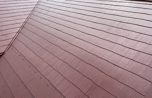 屋根塗装施工後RHピュアフレックス無機