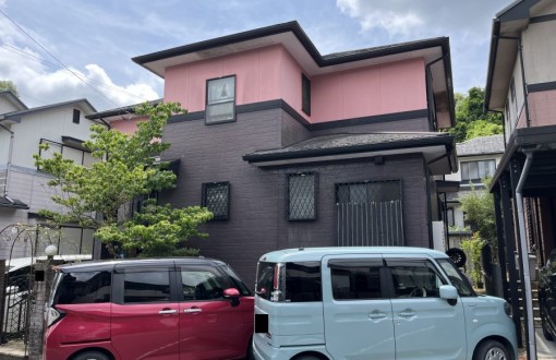 外壁塗装施工前_サイディングボード