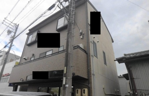 外壁塗装施工前_ALC/タイル