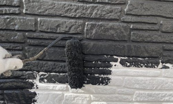 【尾張旭市】外壁塗装施工事例, シックなモノトーンカラーで家の魅力を引き立てるサムネイル