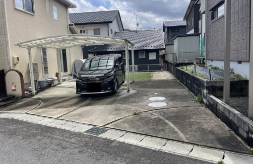 カーポート新設施工前