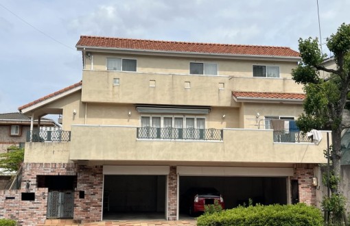 外壁塗装施工前_サイディングボード