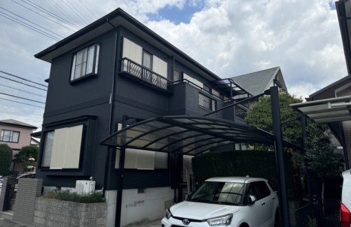 外壁塗装施工後_ナノコンポジットW