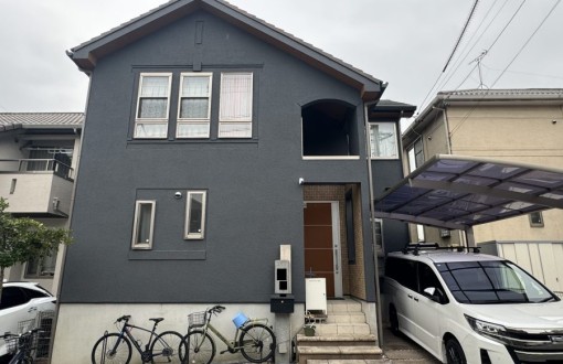 外壁塗装施工後_ジョリパットフレッシュ