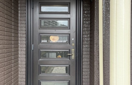 中島邸　玄関ドア　施工前