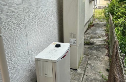 ガス給湯器交換工事施工前