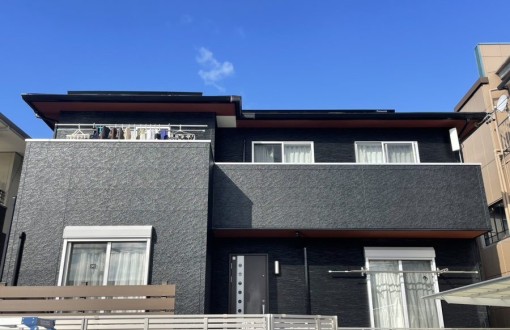 外壁塗装施工後_エスケープレミアム無機