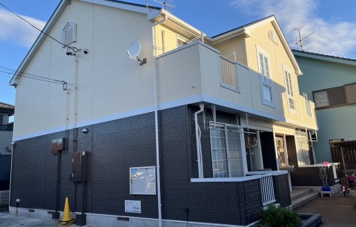 [江南市]　外壁塗装・屋根塗装・板金　K様経営 賃貸アパートサムネイル