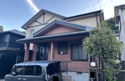 外壁塗装施工前_サイディングボード