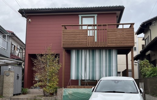 [春日井市]　外壁塗装・屋根塗装・ウッドデッキ塗装　N様邸　サムネイル