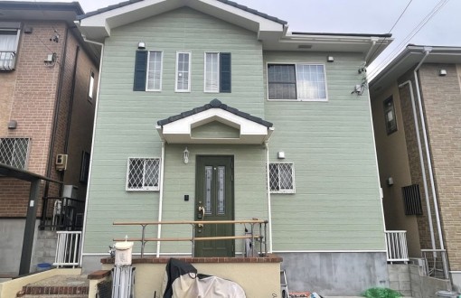 外壁塗装施工後_ＲＨピュアフレックス無機α