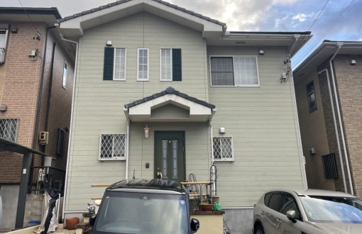 外壁塗装施工前_サイディングボード