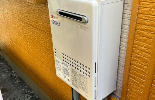 給湯器交換工事　施工後
