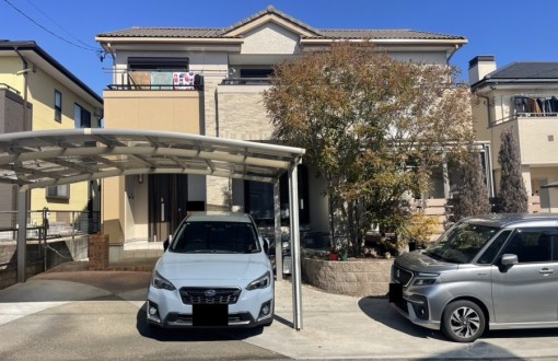 外壁塗装施工後_RHピュアフレックス無機α