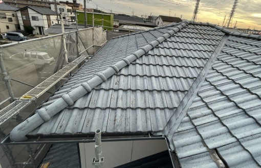 屋根葺き替え施工前