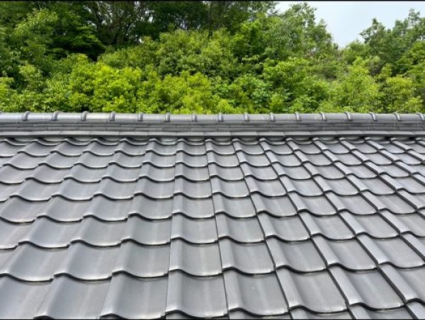 【豊田市】屋根の漆喰工事, 瓦屋根のメンテナンスサムネイル