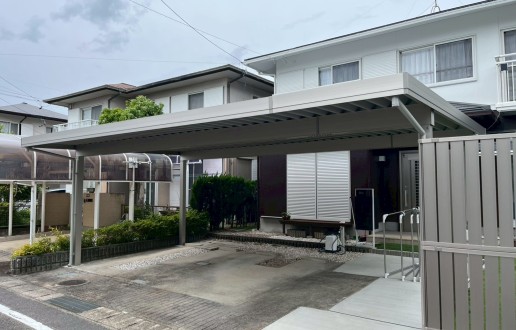 [豊田市]　カーポート改修・テラス樋取替　T様邸サムネイル