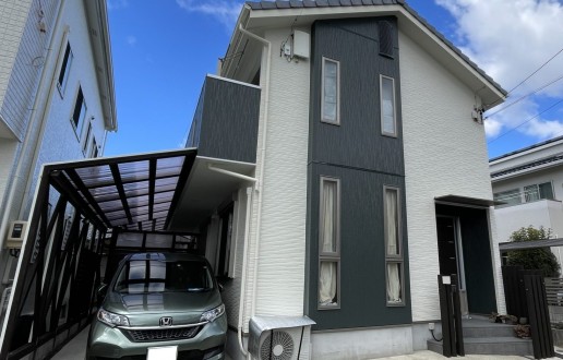［尾張旭市］　外壁塗装・ウッドデッキ木部塗装・ベランダ防水　 S様邸サムネイル
