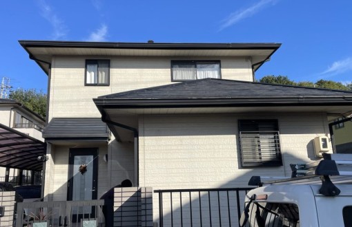 外壁塗装施工前‗サイディング