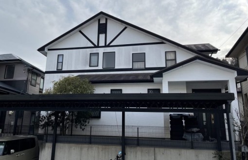 外壁塗装施工前_サイデイングボード　